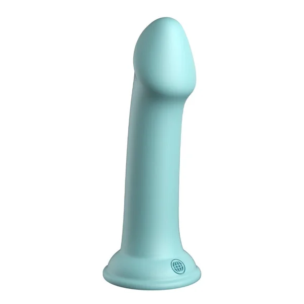 Dillio Platinum Big Hero Silicone 6" Suction Cup Dildo - Teal