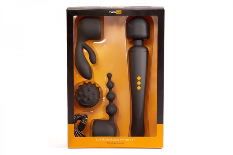 Pornhub Climax Rechargeable Wand Set