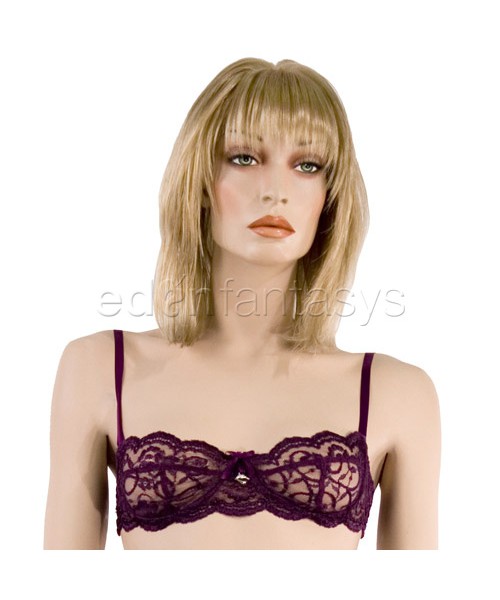 Rose vine lace bra set
