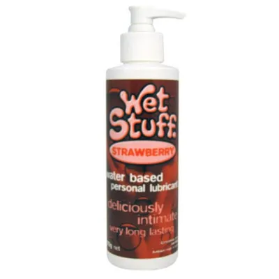 Wet Stuff Strawberry Water Based Lubricant 270g