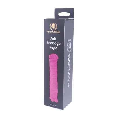 Bondage Soft Rope 10m 33ft Pink