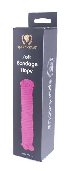 Bondage Soft Rope 10m 33ft - Pink