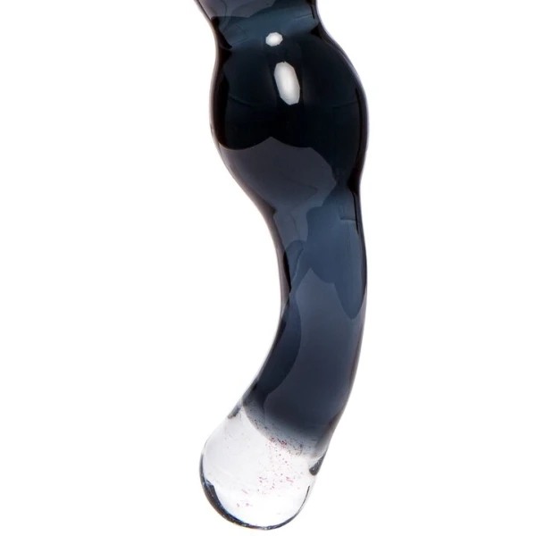 Glacier Glass Magic Touch Beaded Dildo – 8 Inch — image 4 of 6