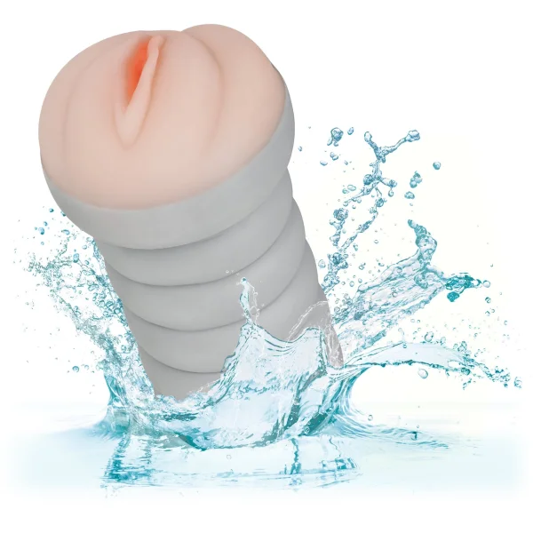 Gripper Ribbed Tight Pussy Flesh Masturbator