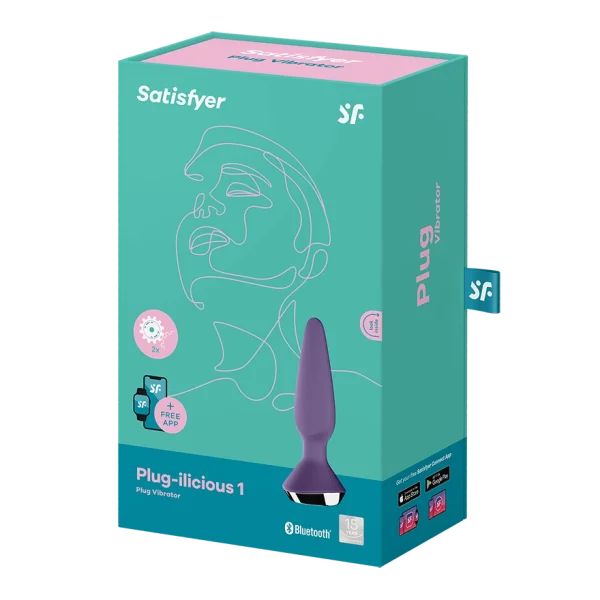Satisfyer Plug-ilicious 1 Purple