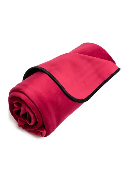Fascinator Mini Throw Moisture-Proof Sensual Blanket - Microvelvet Platinum 36" x 26"