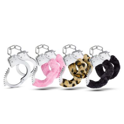 Blush Temptasia Cuffs Fuzzy Fur Handcuffs