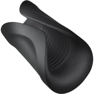 Rush Vibrating Silicone Textured Stroker Penis Masturbator By Rocks Off