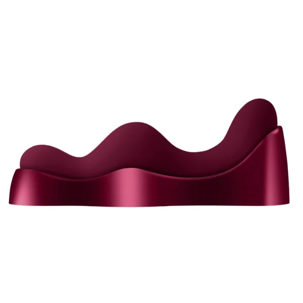 Ruby Glow Blush Sit On & Rock Hands-Free Vibrator