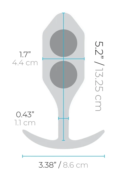 B-Vibe Weighted Snug Plug 4 — image 22 of 25