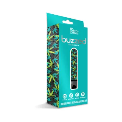 Prints Charming Buzzed Rechargeable 3 5 Bullet Canna Queen Black