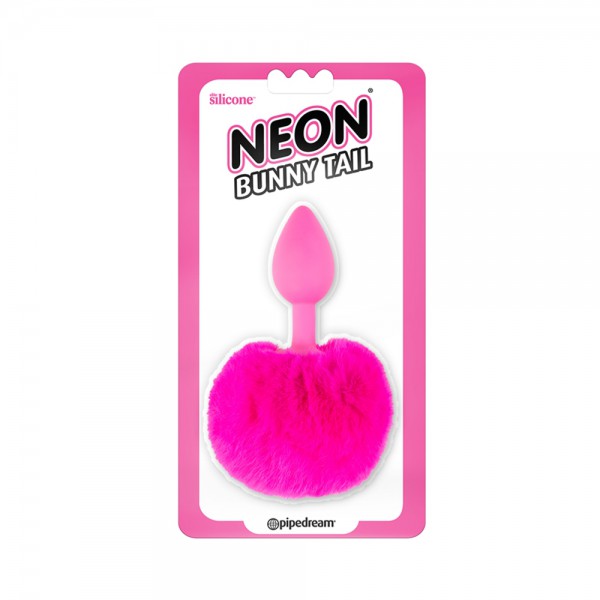 Neon bunny tail