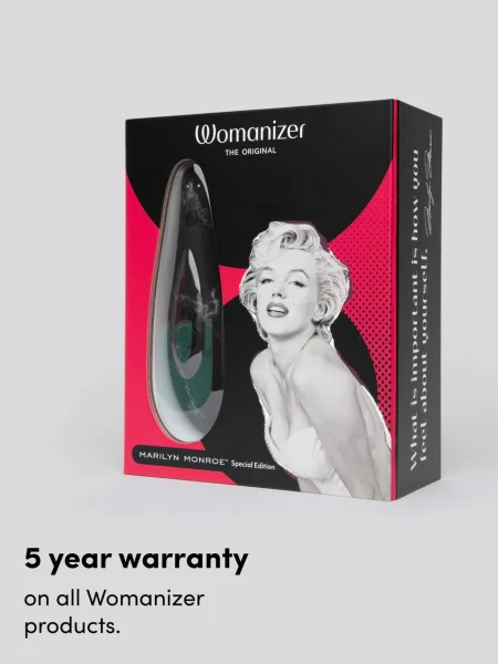 Womanizer Marilyn Monroe Marble 10 Function Clitoral Stimulator