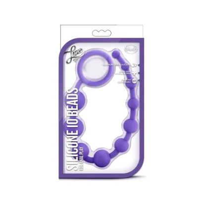 Blush Luxe Purple Silicone 10 Beads