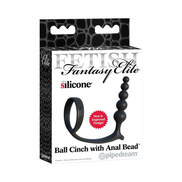 Fetish Fantasy Elite Ball Cinch With Anal Bead Purple