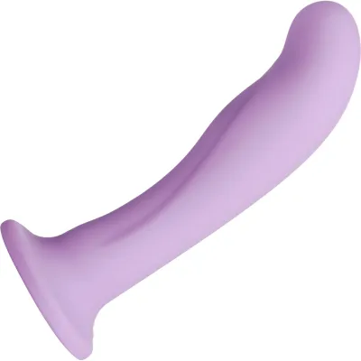 Strap U Heart On 6 Silicone G Spot Dildo Purple