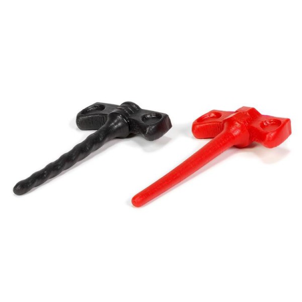 Oxballs Cock Screw Silicone Urethral Sound Kit, Set of 2