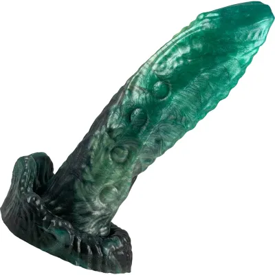 The Xmeyk Alien Monster 8 Silicone Dildo By Uberrime Astral Green
