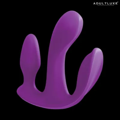 Threesome Total Ecstasy Silicone Vibrator