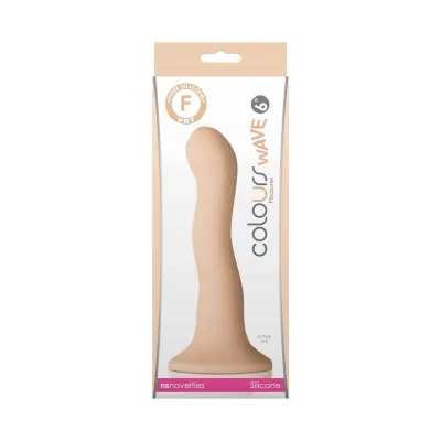 Colours Wave 6 Dildo White