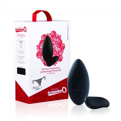 My Secret Screaming O Rechargeable Ergonomic Remote Controlled Panty Set