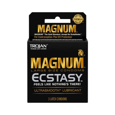 Trojan Magnum Ecstasy Condoms 3 Pack 3