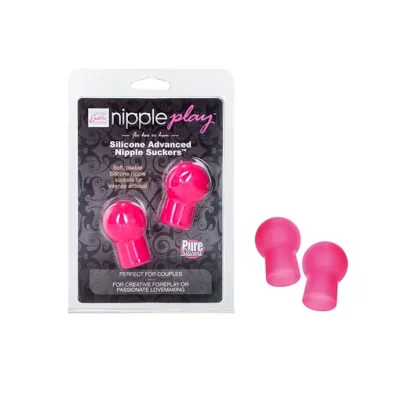 Silicone Advanced Nipple Suckers Pink