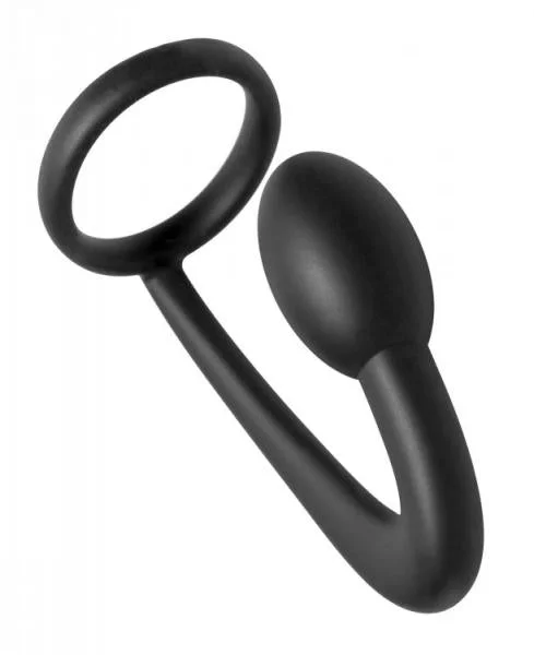 Prostatic Explorer Silicone Cock Ring And Prostate Plug — image 5 of 6