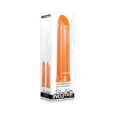 Evolved Lip Service Rechargeable Bullet Orange