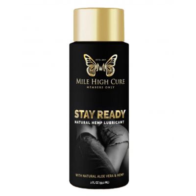 Stay Ready Natural Hemp Water Based Lubricant