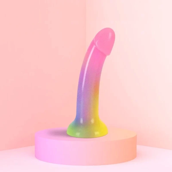 Dildolls Silicone Dildo With Suction Cup Base By Love To Love - Stargazer