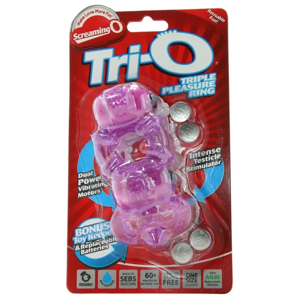 Screaming O TriO Vibrating Pleasure Cock Ring