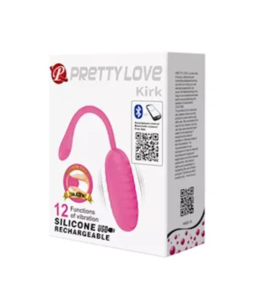 Kirk Liquid Silicone Remote Egg Vibrator - 7.7 Inch — image 4 of 14