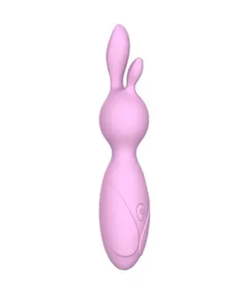 Silicone Bunny Vibe - Pink - 7.8 Inch — image 5 of 7