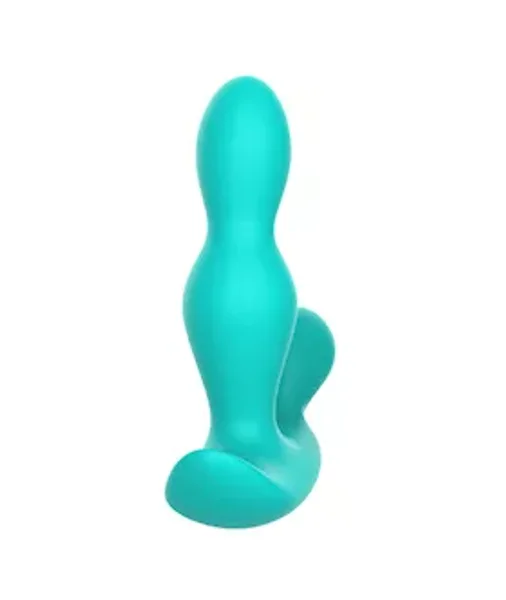 Wireless Remote Control Prostate Vibrator - Teal - 4.8 Inch — image 6 of 8