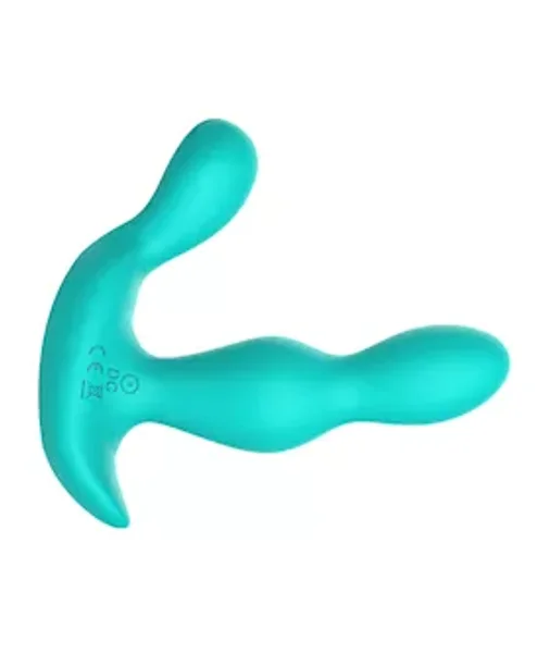 Wireless Remote Control Prostate Vibrator - Teal - 4.8 Inch — image 7 of 8