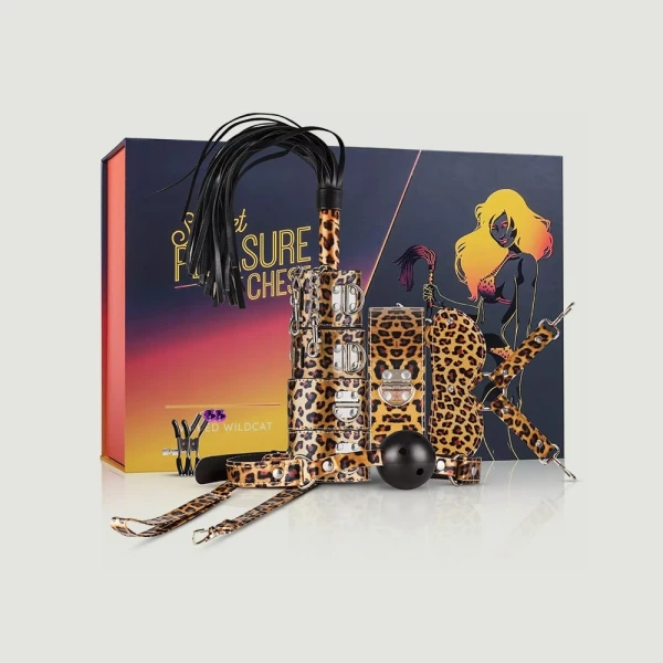 Secret Pleasure Chest Red Dragon Bondage Set