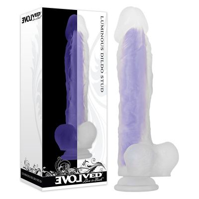 9 Glowing Purple Cock