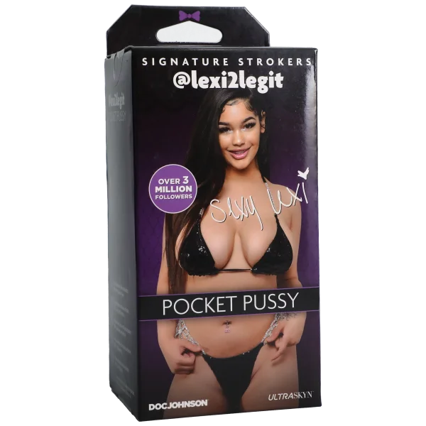 Signature Strokers Girls Of Social Media @lexi2legit Ultraskyn Pocket Pussy