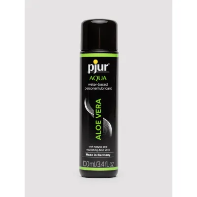 pjur AQUA Aloe Vera Water Based Personal Lubricant 3 4fl oz