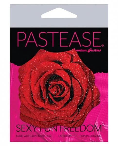 Pastease Glitter Velvet Blooming Rose Red O/S — image 4 of 4