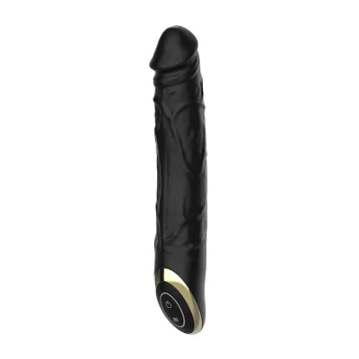 Amore vibrating Dildo Black 8 5 Inch