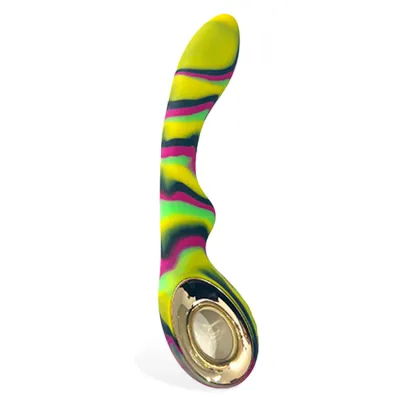 Colourful Camo Magic 7 1 G Spot Vibrator with Clitoral U Spot Stimulation