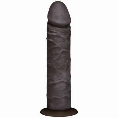 Realistic Cock Ultraskyn UR3 8 inch with out Balls Black