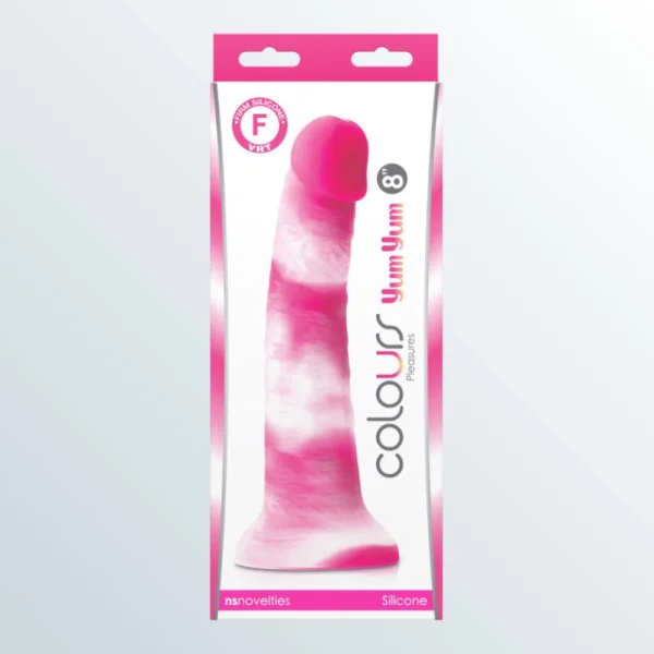 Colours Yum Yum 8 Inch Dildo Pink