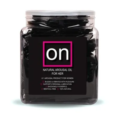 On Natural Arousal Oil Original 75 Piece Fishbowl 0 3ml Ampoules
