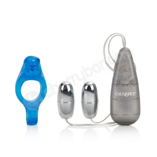 Blue Diving Dolphin Vibrating Cock Ring