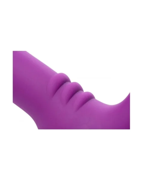 Royal Revolver Strapless Dildo - Purple - 9.7 Inch