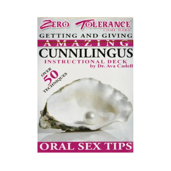 Zero Tolerance Getting & Giving Cunnilingus Cards