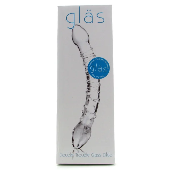 Glas Double Trouble Glass Dildo